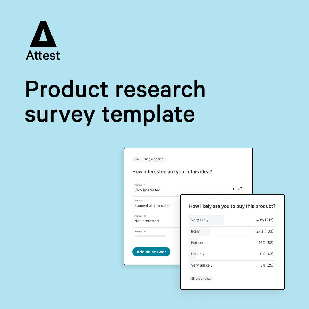 Product Research Survey Template Attest Attest